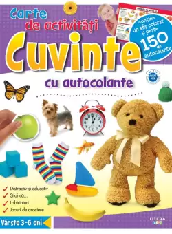 Cuvinte. Carte de activitati cu autocolante