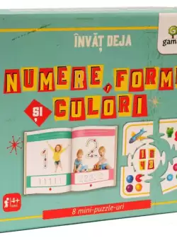 Invat deja numere, forme si culori - Board book - *** - Gama