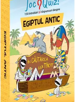 Joc. Egiptul antic. 150 de intrebari si raspunsuri. In cautarea lui Thot - Board book - *** - Didactica Publishing House