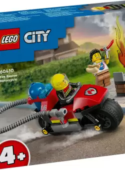 LEGO City - Motocicleta de pompieri (60410) | LEGO