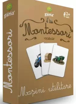 Masini utilitare. Carti de joc Montessori - Board book - *** - Gama