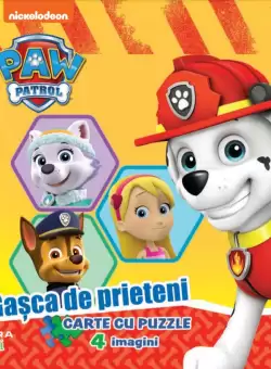 Patrula Catelusilor. Gasca de prieteni. Carte cu puzzle