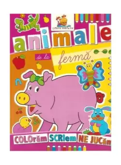 Animale de la ferma. Carte de colorat - Paperback brosat - *** - Lizuka Educativ