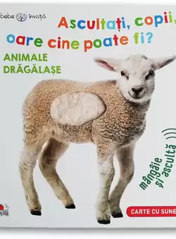 Bebe invata. Ascultati, copii, oare cine poate fi? Animale dragalase