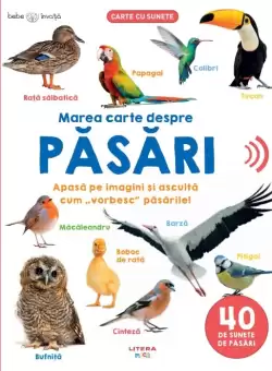 Bebe invata. Marea carte despre pasari. 40 de sunete de pasari