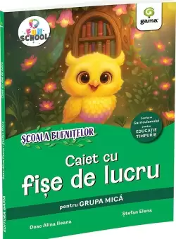 Caiet cu fise de lucru grupa mica