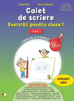 Caiet de scriere. Exercitii pentru clasa I