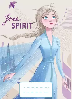Caiet velin A5, 48 de file, Frozen II