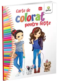 Carte de colorat pentru fetite