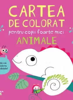 Cartea de colorat pentru copii foarte mici. Animale