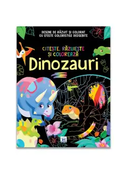 Citeste, razuieste si coloreaza. Dinozauri