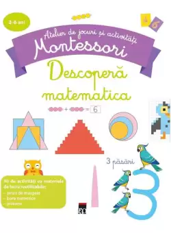 Descopera matematica Montessori - Paperback brosat - Larousse - RAO