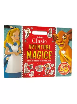 Disney Clasic. Aventuri magice. Carte de colorat cu autocolante