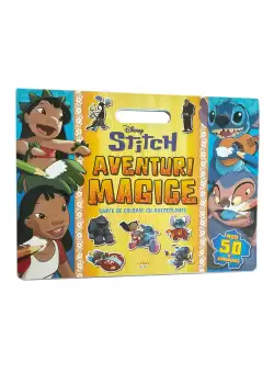 Disney. Stitch. Aventuri magice. Carte de colorat cu autocolante