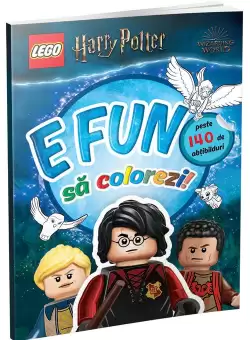 E fun sa colorezi! – Harry Potter (carte de colorat cu abtibilduri)