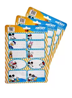 Etichete scolare autoadezive Disney Mickey &amp; Friends , 30 de bucati
