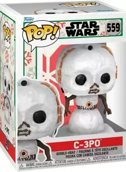 Figurina - Pop! Starwars - C-3PO, Bobble Head | Funko