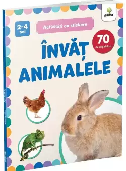 Invat animalele/ Activitati cu stickere