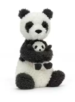 Jucarie de plus - Huddles Panda, 24 cm | Jellycat