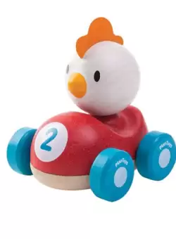 Jucarie din lemn - Chicken Racer | Plan Toys