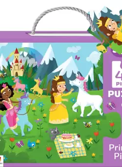 Junior Jigsaw 45 Piece Puzzle. Princess Picnic