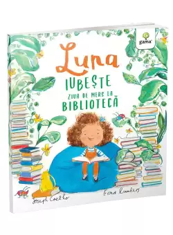 Luna iubeste ziua de mers la biblioteca