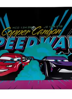 Mapa plastic A4 cu buton Cars