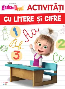 Masha si Ursul. Activitati cu litere si cifre