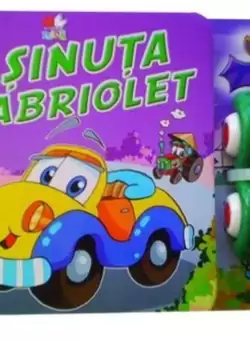 Masinuta Cabriolet. Carte cu jucarie