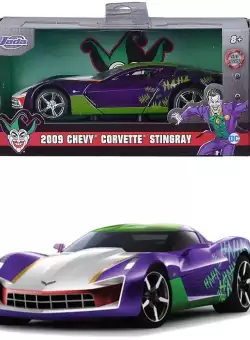 Masinuta Metalica Joker 2009 Chevy Corvette Stingray Scara 1:32 | Jada Toys