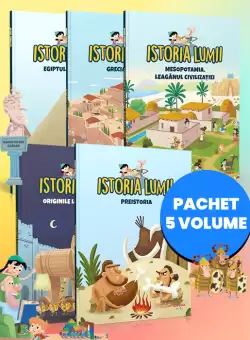 Pachet 5 volume Istoria lumii