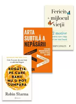 Pachet Arta de a trai cu sens. Set 3 carti