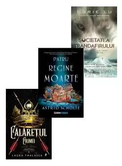 Pachet Calaretul Ciumei + Patru regine moarte + Societatea Trandafirului. Set 3 carti