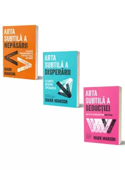 Pachet Mark Manson. Set 3 volume