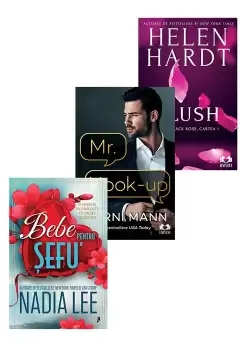 Pachet Mr Hook-up + Blush + Bebe pentru sefu. Set 3 carti