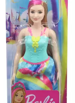 Papusa - Barbie Dreamtopia - Printesa cu coronita albastra | Mattel