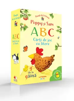 Povesti de la ferma. Poppy si Sam. ABC. Carti de joc cu litere