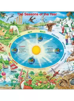 Puzzle 44 piese - Maxi - The Seasons of the Year | Larsen