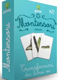 Transformari din lumea vie. Carti de joc Montessori - Board book - *** - Gama