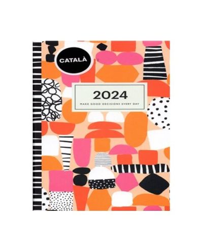 Agendă zilnică Abstract Cat MR24