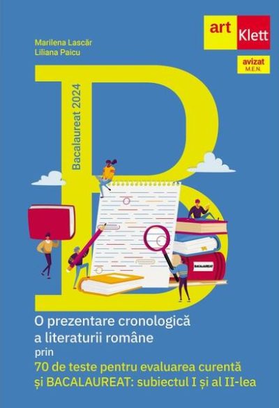 Bacalaureat. 70 de teste pentru evaluarea curentă și BACALAUREAT: subiectul I si al II-lea - Paperback brosat - Liliana Paicu, Marilena Lascăr - Art Klett