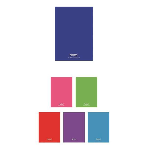 Caiet matematică Notte School, A5, capsat, 40 file, carton laminat -  ASD11105 - ***