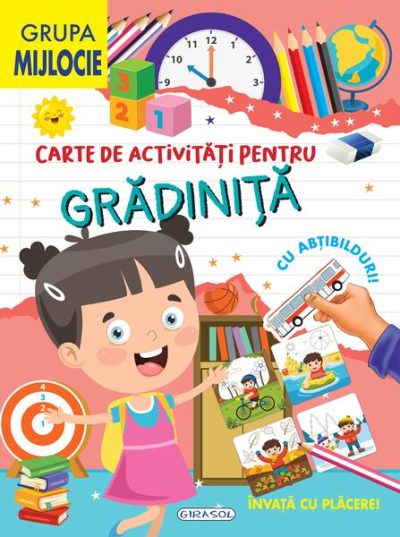 Carte grădiniță - Grupa Mijlocie - Paperback brosat - *** - Girasol