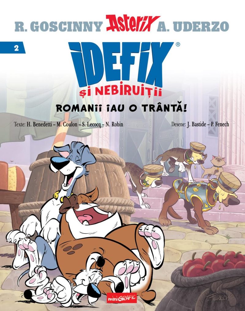 Idefix și Nebiruiții #2. Romanii iau o trântă! - René Goscinny, Albert Uderzo