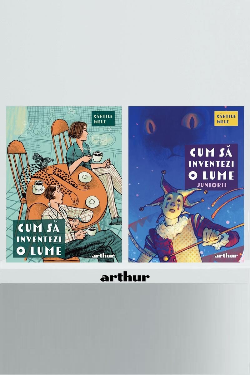 Pachet antologii Cum să inventezi o lume (Seniorii & Juniorii) - Colectiv de autori