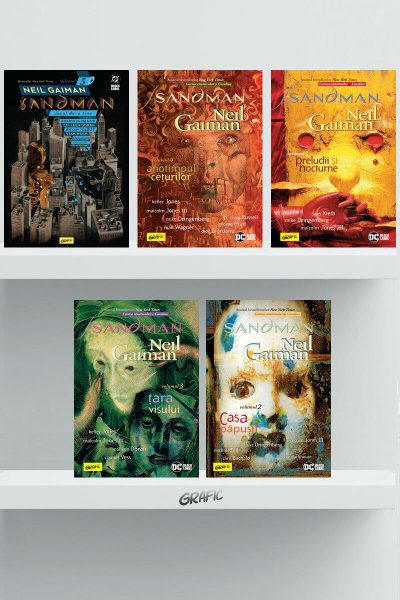 Pachet bandă desenată Sandman (5 volume) - Neil Gaiman