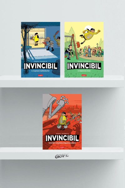 Pachet benzi desenate Invincibil 3 volume - Pascal Jousselin