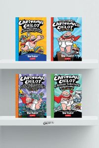 Pachet Căpitanul Chilot. Ediția color( 4 volume) - Dav Pilkey