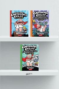 Pachet Căpitanul Chilot ediția color (vol. 1-3) - Dav Pilkey