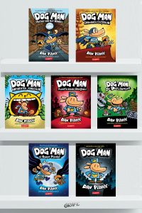 Pachet Dog Man bandă desenată (7 volume) - Dav Pilkey